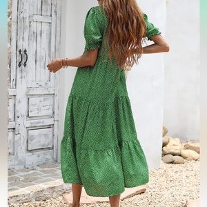 PrettyGardens Woman’s Summer Casual Boho Floral Dress